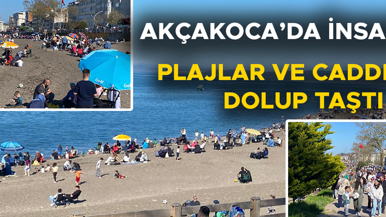 GÜZEL HAVAYI FIRSAT BİLENLER SAHİLLERE AKIN ETTİ