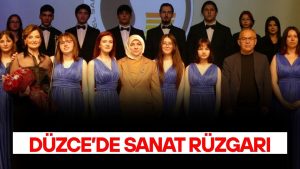 GÜZEL SANATLAR LİSESİ ÖĞRENCİLERİNDEN SERGİ VE ÇOK SESLİ KORO GÖSTERİSİ