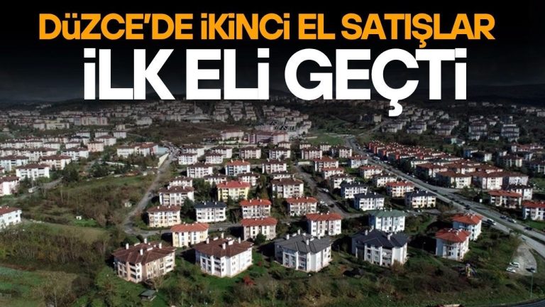 KONUT VE İŞYERİ SATIŞ SAYILARI AÇIKLANDI